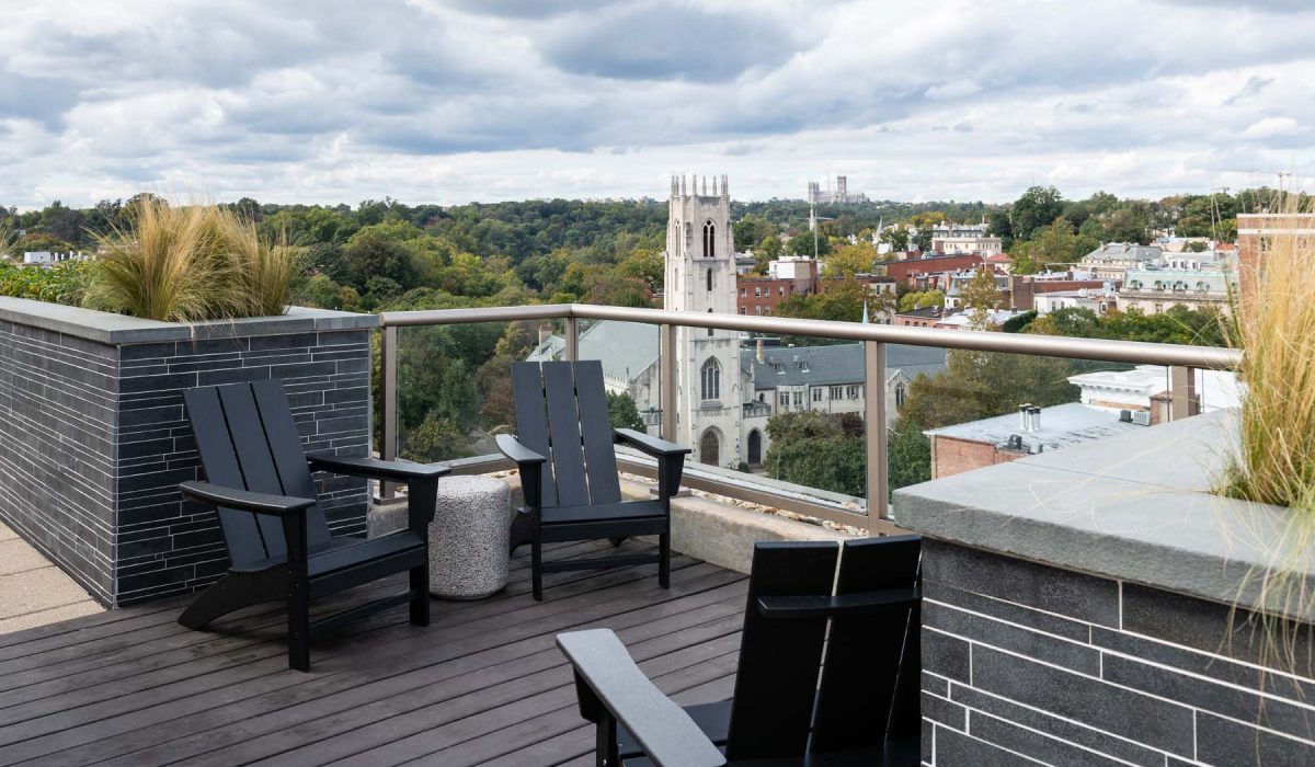 rooftop view